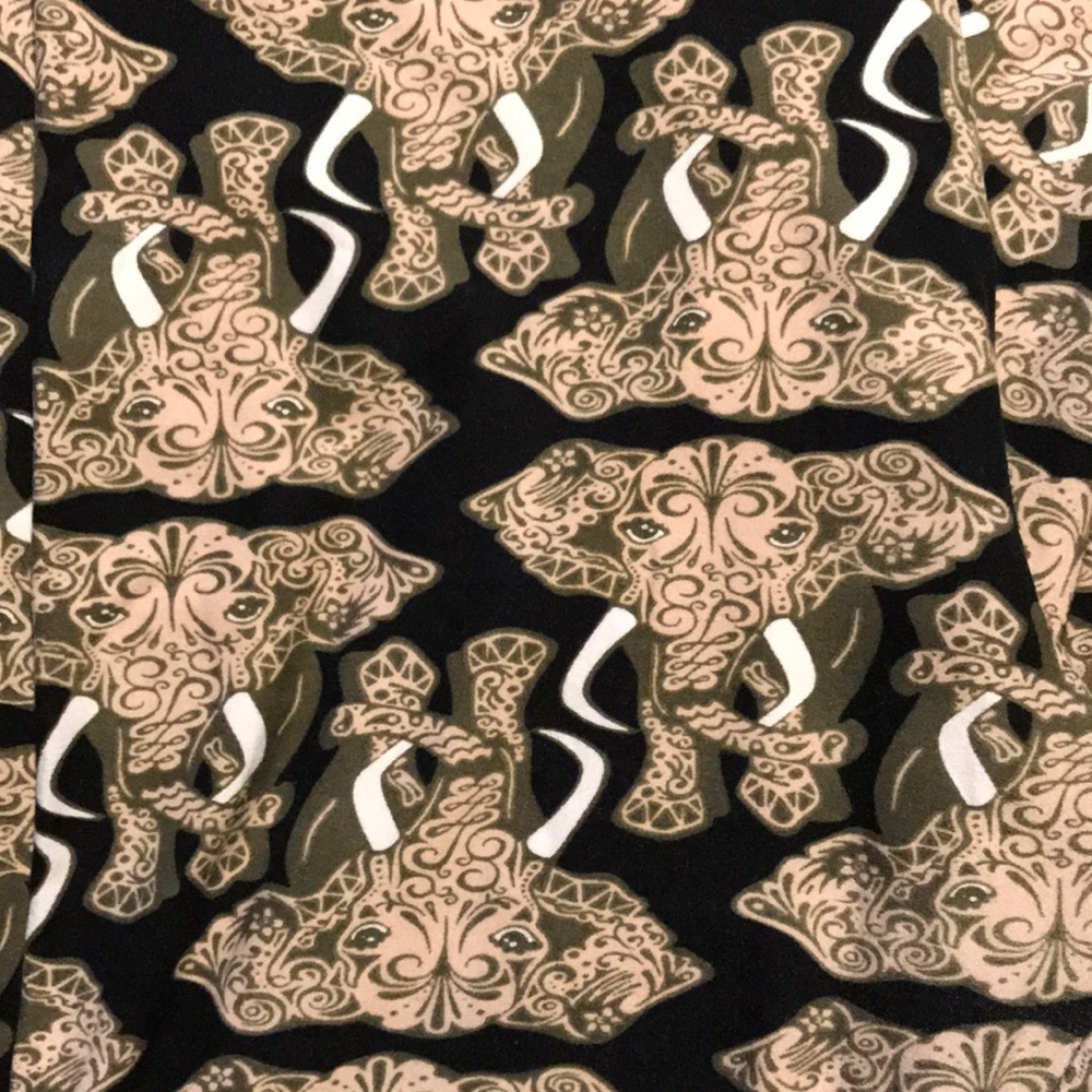 Lularoe TC Leggings, elephants
